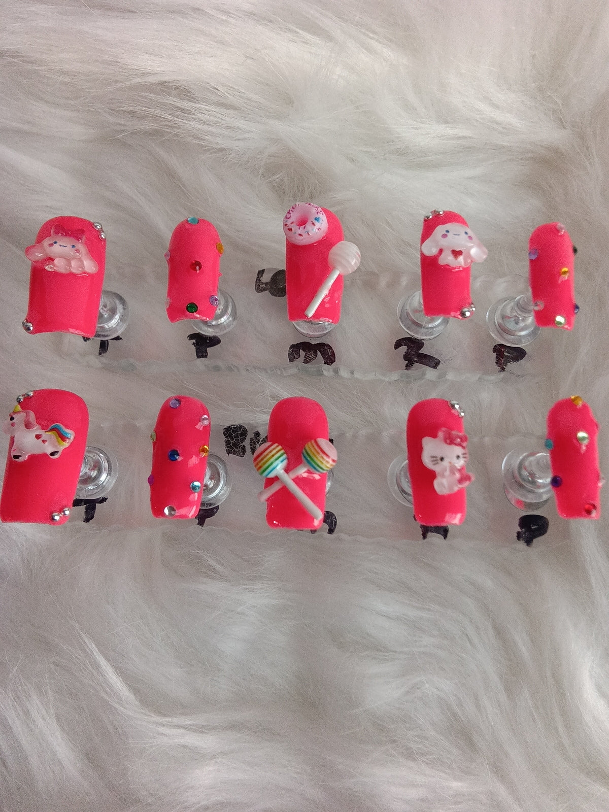 Sweet Kawaii Vibes Press On nail set