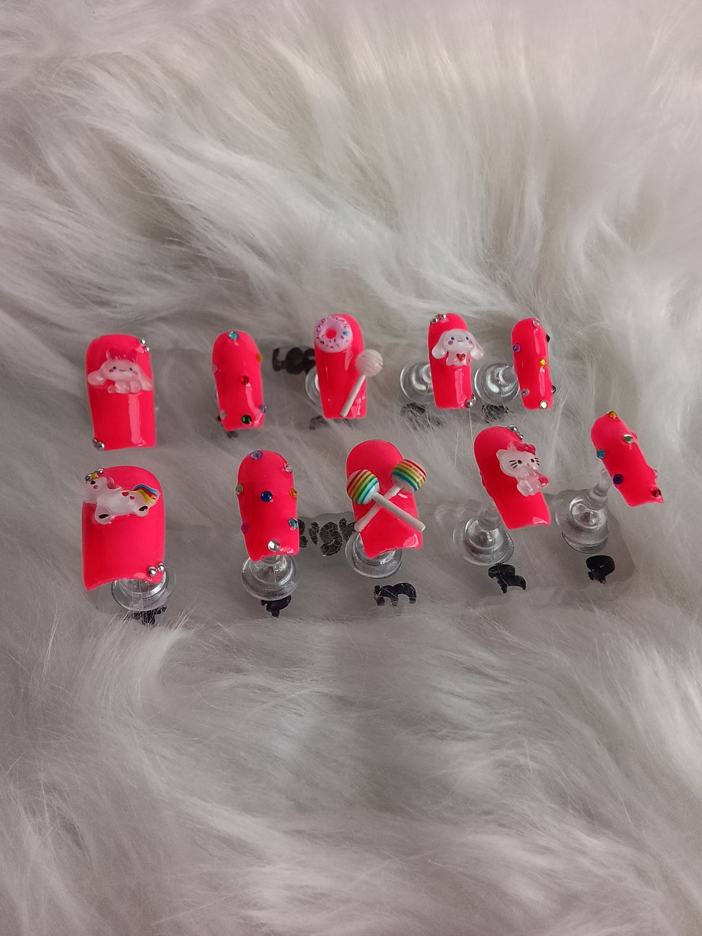 Sweet Kawaii Vibes Press On nail set