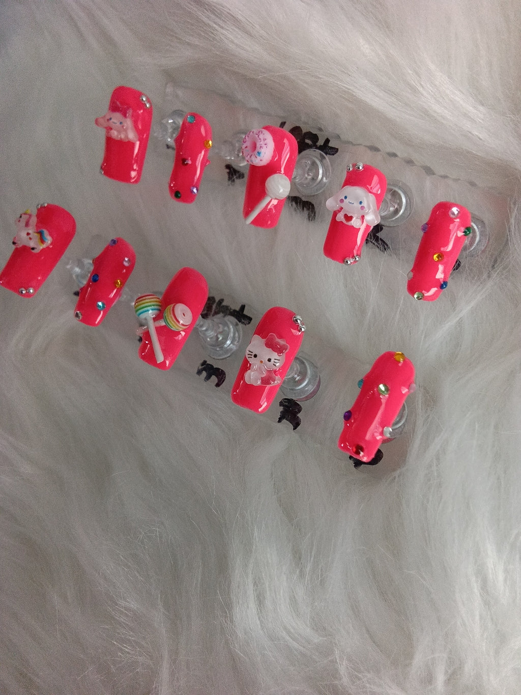 Sweet Kawaii Vibes Press On nail set