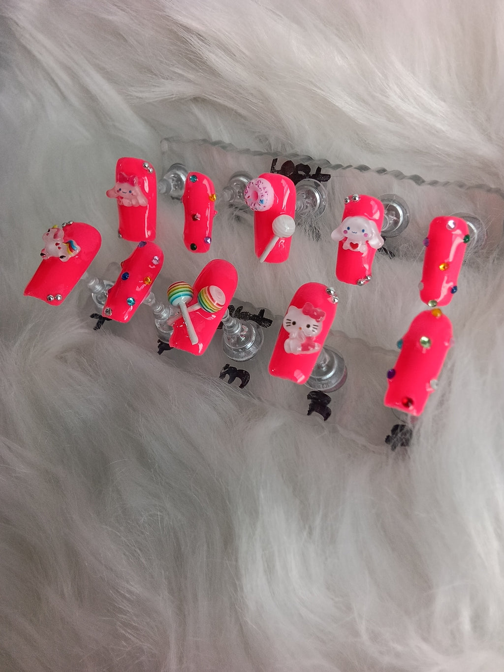 Sweet Kawaii Vibes Press On nail set