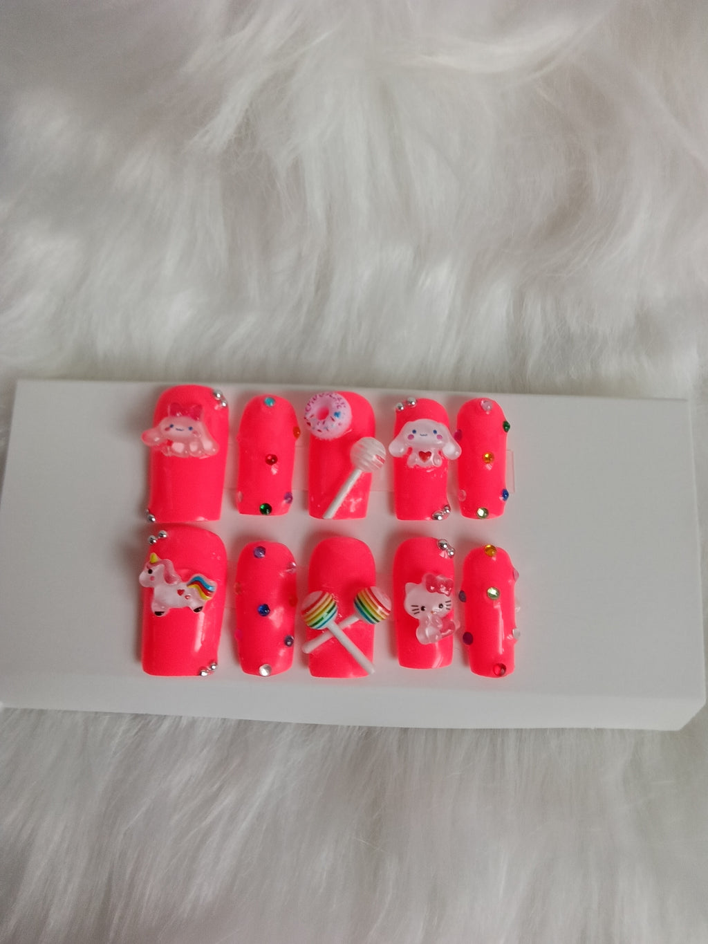 Sweet Kawaii Vibes Press On nail set