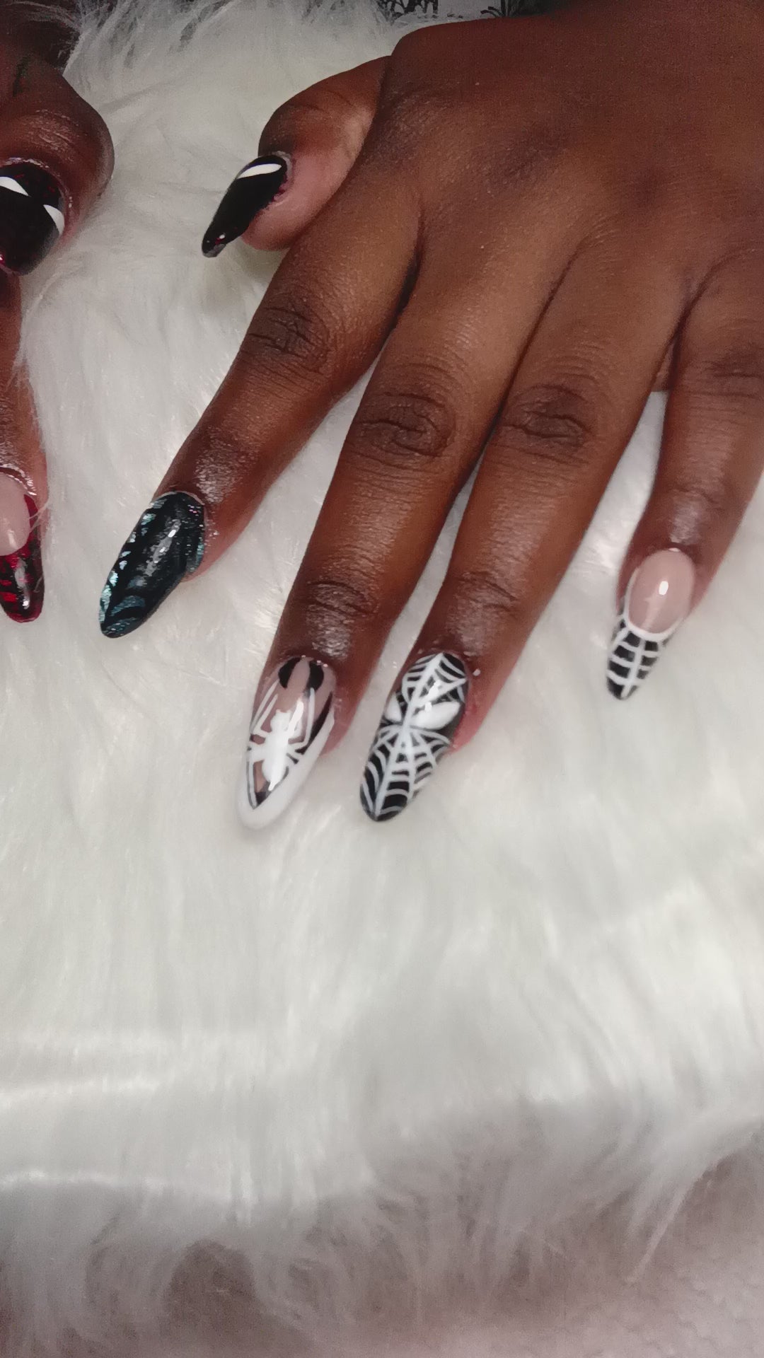 Spider-Man inspired Press On Nail Set