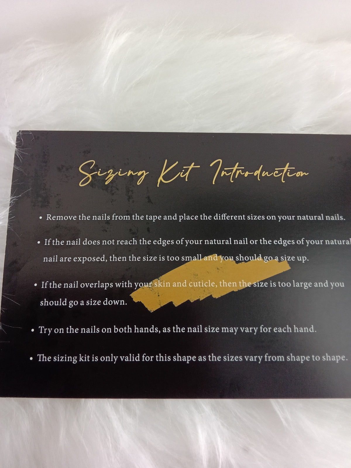 Press-On Nail Sizing Kit: Custom Fit Guide (Sizes 0-9)