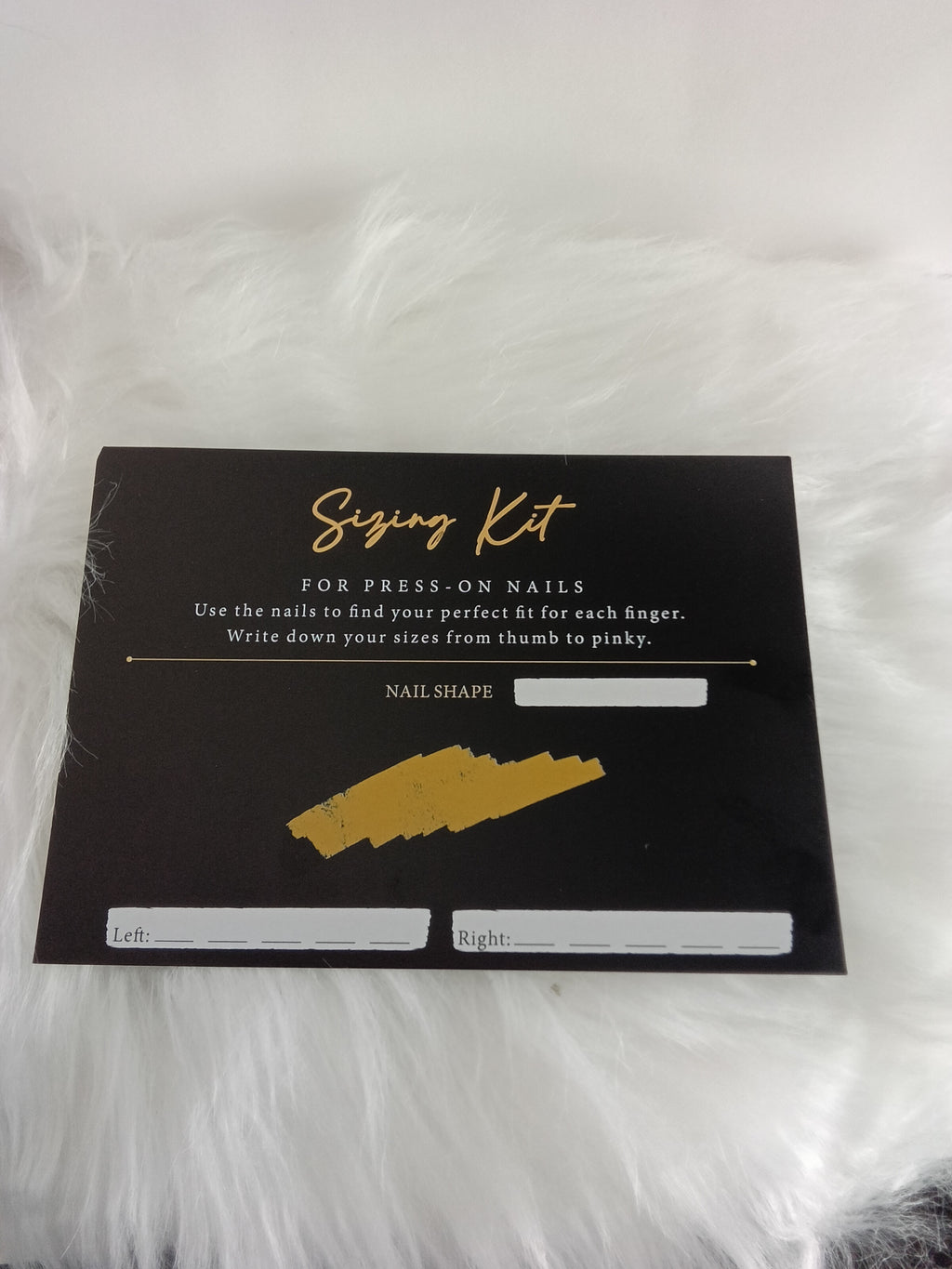 Press-On Nail Sizing Kit: Custom Fit Guide (Sizes 0-9)